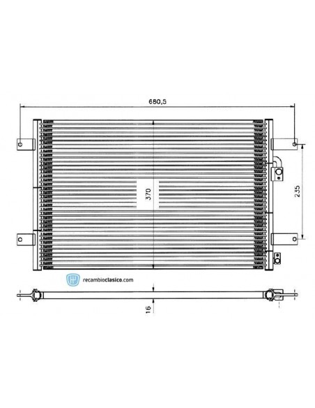 Comprar Condensador aire acondicionado FORD GALAXY 95- online