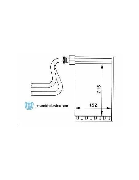 Comprar radiador de calefacción FORD Mondeo