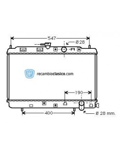 Comprar Radiador refrigeración HONDA Civic III 88-91 Denso