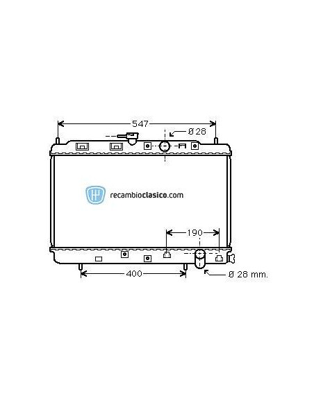 Comprar Radiador refrigeración HONDA Civic III 88-91 Denso