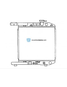 Comprar Radiador refrigeración HONDA Civic 1.3 (83-87) online