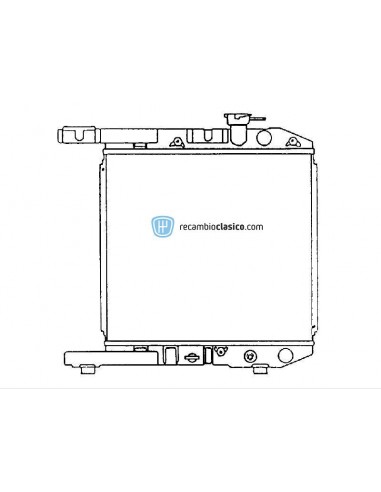 Comprar Radiador refrigeración HONDA Civic 1.3 (83-87) online