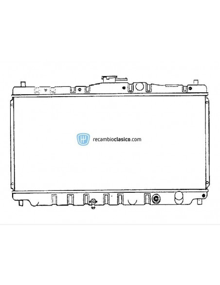 Comprar Radiador refrigeración HONDA Accord II 2.0i 85-89 online