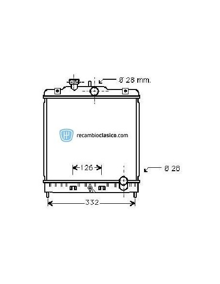 Comprar Radiador refrigeración HONDA Civic 1.3/1.5 Toyo/Denso