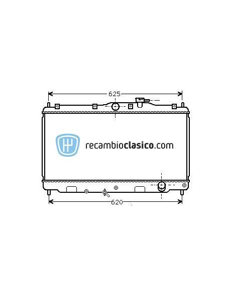 Comprar Radiador refrigeración HONDA Accord III 2.0 / 2.2 89-93