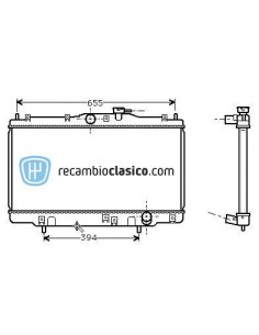Comprar Radiador refrigeración HONDA Accord 2.0/2.2 91-98 online
