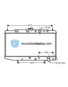 Comprar Radiador refrigeración HONDA Civic III A.C. 87-91