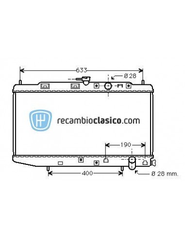 Comprar Radiador refrigeración HONDA Civic III A.C. 87-91