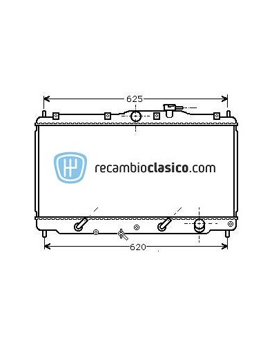 Comprar Radiador refrigeración HONDA Accord III 2.0i/2.2i 16v