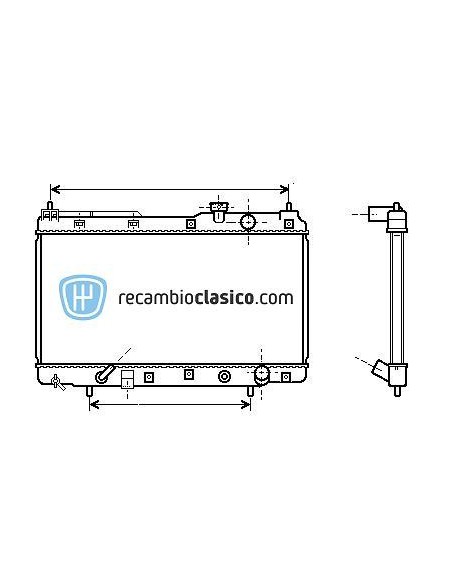 Comprar Radiador refrigeración HONDA CR-V I 2.0 16V 95-99 Cx.