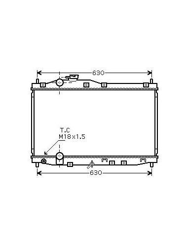 Comprar Radiador refrigeración HONDA S2000 2.0i 16v 99-
