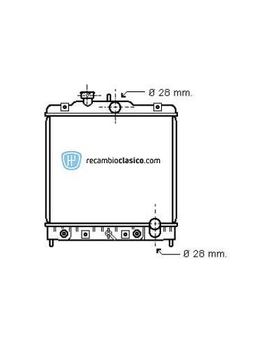 Comprar Radiador refrigeración HONDA Civic IV / V online