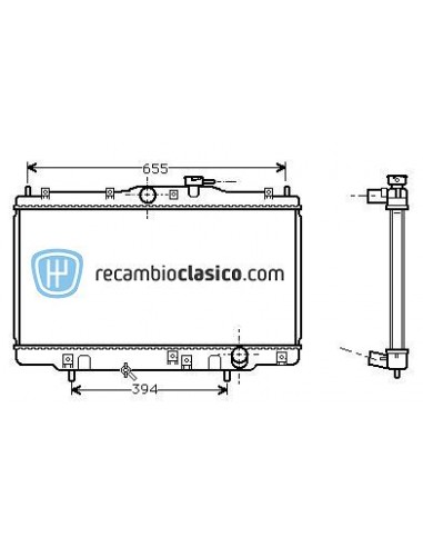 Comprar Radiador refrigeración HONDA Accord 2.0/2.2 91-98 online