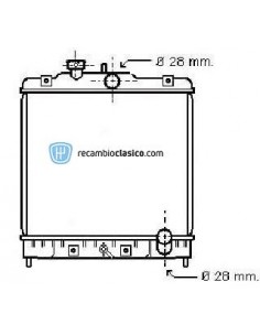 Comprar Radiador refrigeración HONDA Civic 1.3/1.5 91- DENSO //
