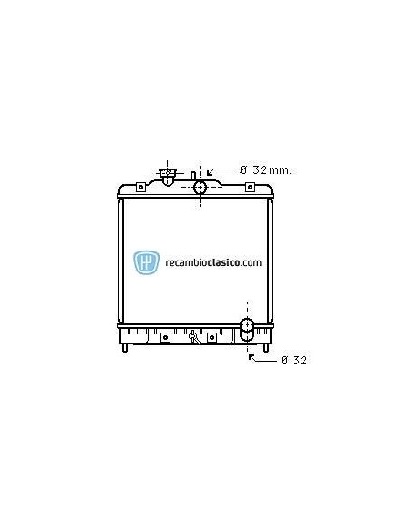 Comprar Radiador refrigeración HONDA Civic 1.6i VTI 92- 160 CV.