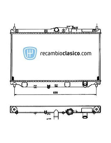 Comprar Radiador refrigeración ROVER 618 / 620 1.8/2.0 93-99