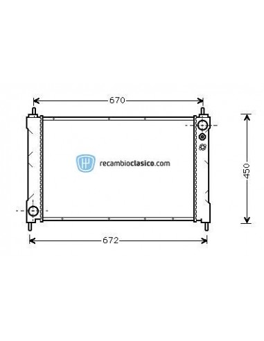 Comprar Radiador refrigeración ROVER 800 2.0i /2.5i /2.7i 85-96