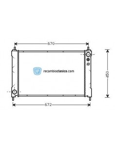 Comprar Radiador refrigeración HONDA Legend 2.5i 87- online