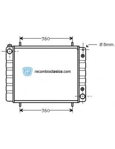Comprar Radiador refrigeración LAND ROVER Discovery 2.5 TDI