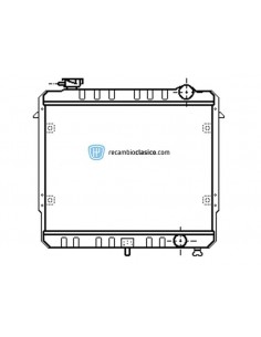 Comprar Radiador refrigeración JEEP Cherokee 2.8 / 4.2 80-86 /