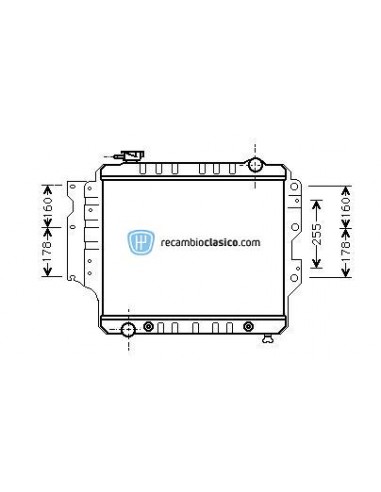 Comprar Radiador refrigeración JEEP Wrangler 2.5 / 4.0 87-96 /
