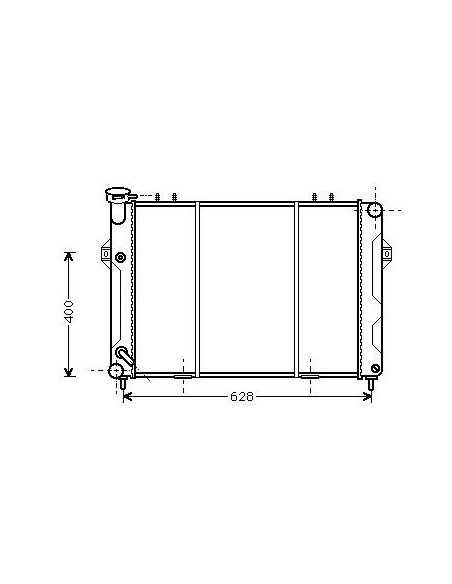 Comprar Radiador refrigeración JEEP Grand Cherokee 4.0i online