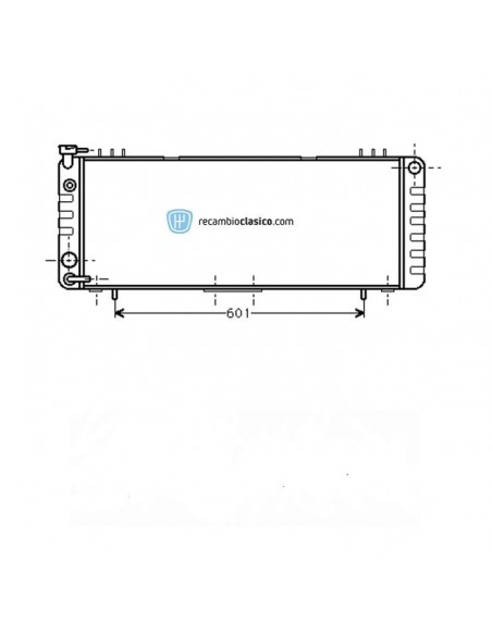 Comprar Radiador refrigeración JEEP Cherokee 4.0 88-01 online