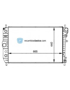 Comprar Radiador refrigeración JAGUAR XK8 4.0 96- online