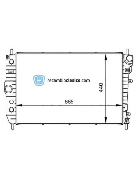Comprar Radiador refrigeración JAGUAR XK8 4.0 96- online