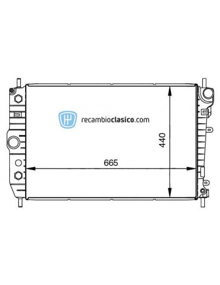 Comprar Radiador refrigeración JAGUAR XK8 4.0 96- online