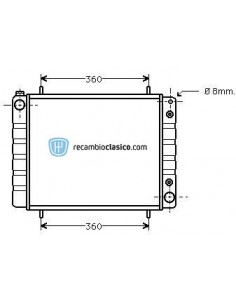 Comprar Radiador refrigeración LAND ROVER Discovery 2.5 TDI