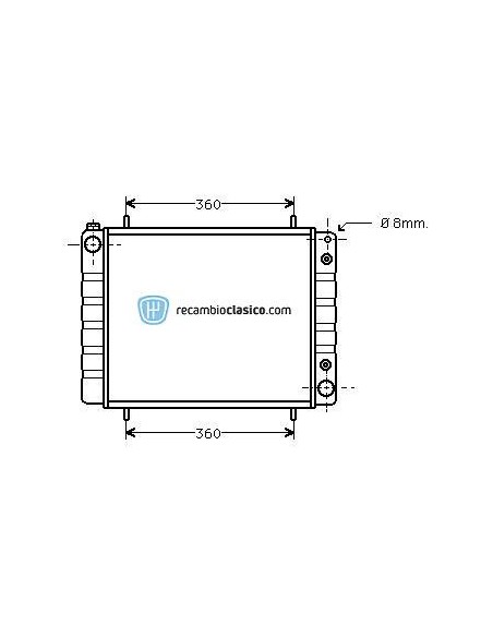 Comprar Radiador refrigeración LAND ROVER Discovery 2.5 TDI