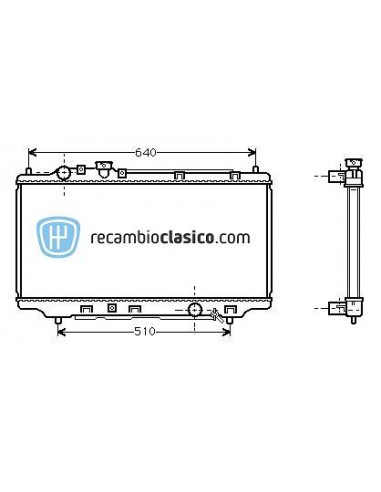 Comprar Radiador refrigeración MAZDA 323 C 1.3/1.5/18 94-98 /