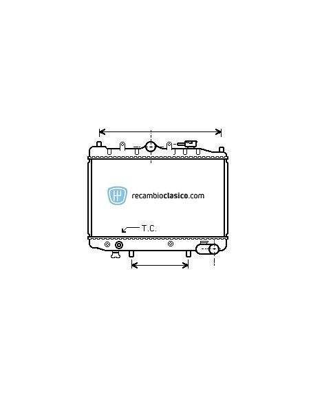 Comprar Radiador refrigeración MAZDA 323 1.1/1.3/1.5 85-89