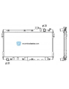 Comprar Radiador refrigeración MAZDA MX5 1.6 / 1.8 89-97 online