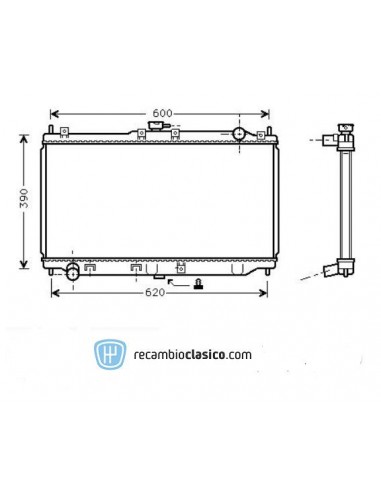 Comprar Radiador refrigeración MAZDA MX5 98- online