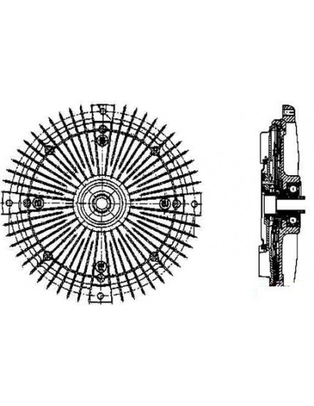 Comprar embrague viscoso de ventilador MERCEDES Sprinter