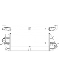 Comprar Intercooler MERCEDES (W163) ML 270 CDI/320 98-05 online