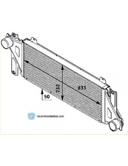 Comprar Intercooler MERCEDES Sprinter 216 / 316 / 416 CDI 00-06