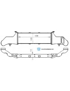 Comprar Intercooler MERCEDES W202 C200/220 CDI 97- online