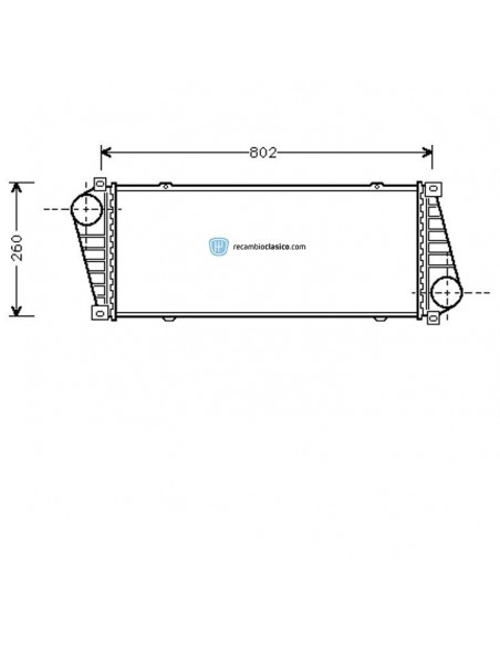 Comprar Intercooler MERCEDES Sprinter 96-06 online