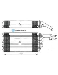 Comprar Evaporador aire acondicionado MERCEDES R129 89- online