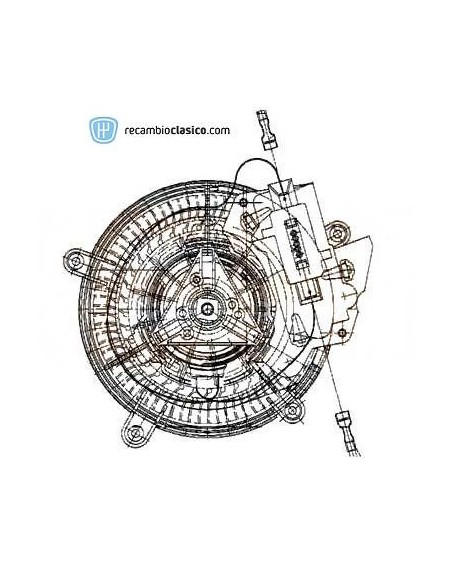 Comprar Ventilador de habitáculo MERCEDES W202 CDI online