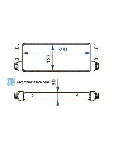 Comprar Radiador de aceite MERCEDES W140