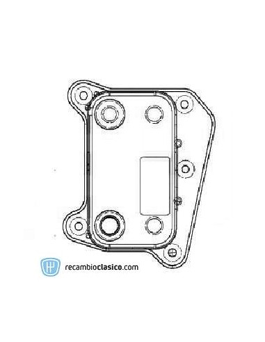 Comprar Radiador de aceite MERCEDES W202 C 220 CDI 125 CV 97-