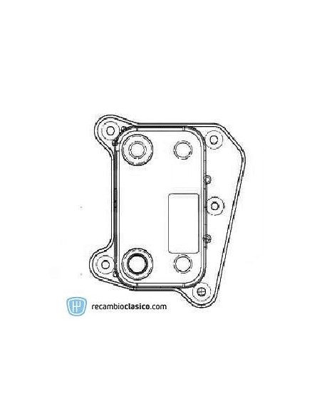 Comprar Radiador de aceite MERCEDES W202 C 220 CDI 125 CV 97-