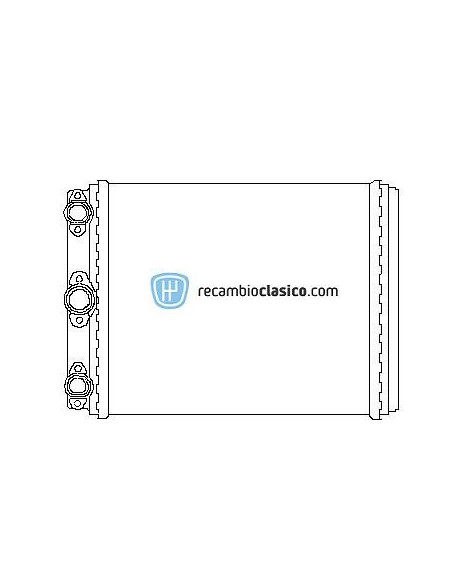 Comprar radiador de calefacción MERCEDES W124