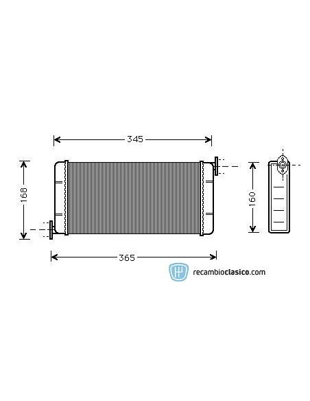 Comprar radiador de calefacción MERCEDES W201 online