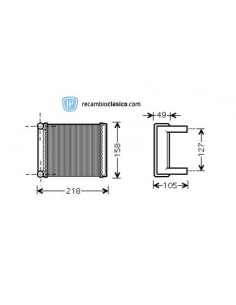 Comprar radiador de calefacción MERCEDES Sprinter (todos