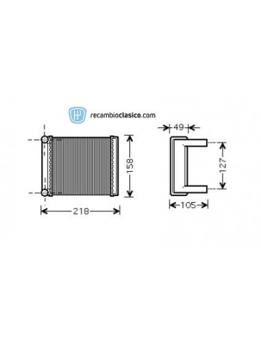 Comprar radiador de calefacción MERCEDES Sprinter (todos